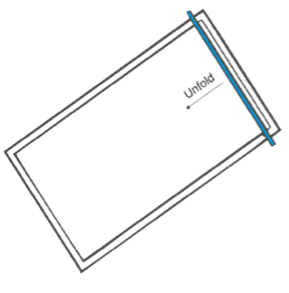 Where to position your roller